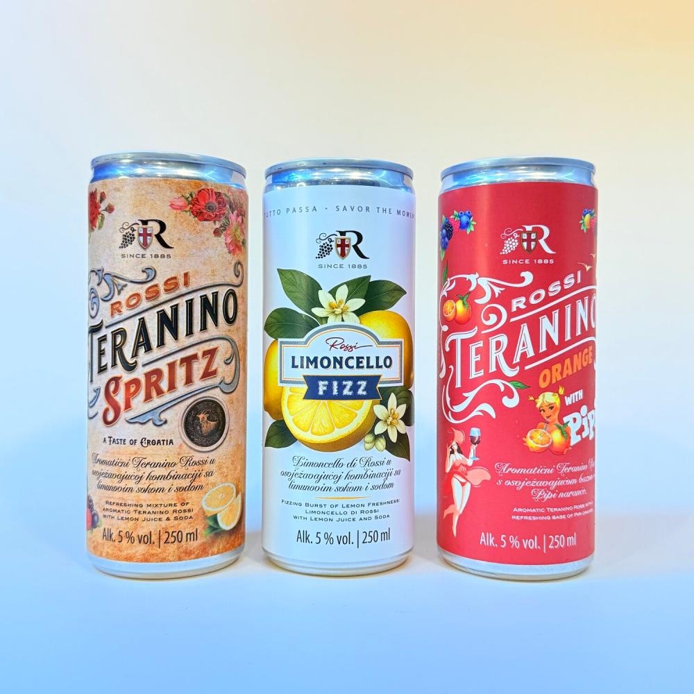 Teranino Pipi, Teranino Spritz ili Limoncello Spritz 0,25 L ROSSI - Akcija u trgovini Spar