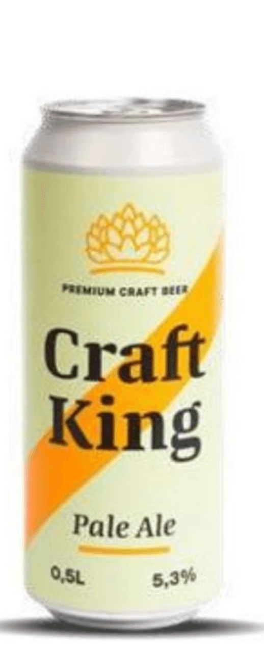 Pivo Pale Ale Craft King 500 ml - Akcija u trgovini Eurospin
