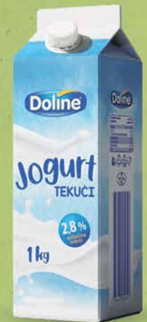Doline Tekući jogurt 1 kg - Akcija u trgovini Plodine