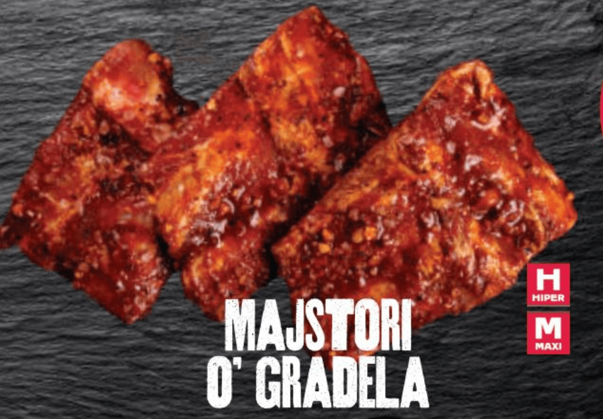 Svinjska rebra 1 kg - Akcija u trgovini Tommy