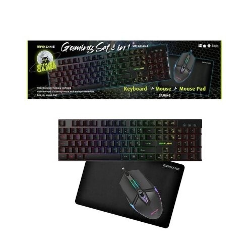 Maxline gaming set combo 3u1 SW-GKC002 1 set Akcija u trgovini Interspar