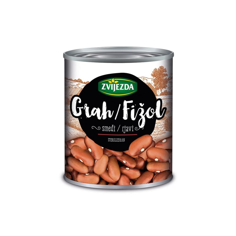 ZVIJEZDA Grah smeđi 800 g - Akcija u trgovini Kaufland