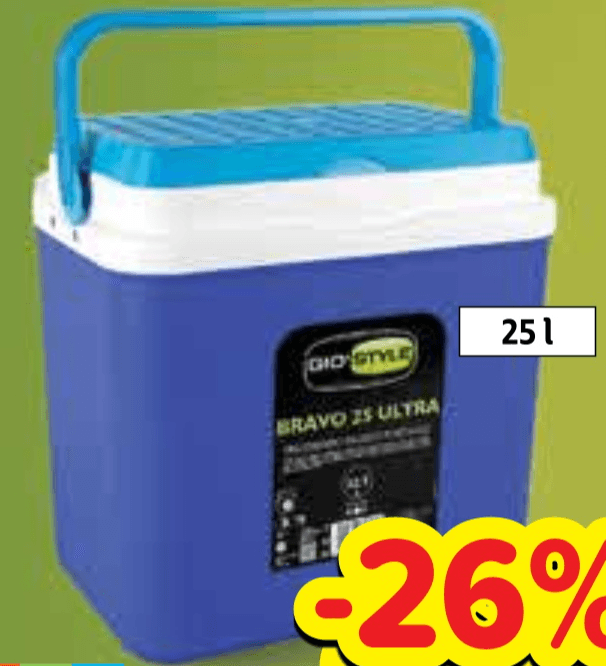 Prijenosni hladnjak Bravo ZS Ultra 25 L Gio Style - Akcija u trgovini Plodine