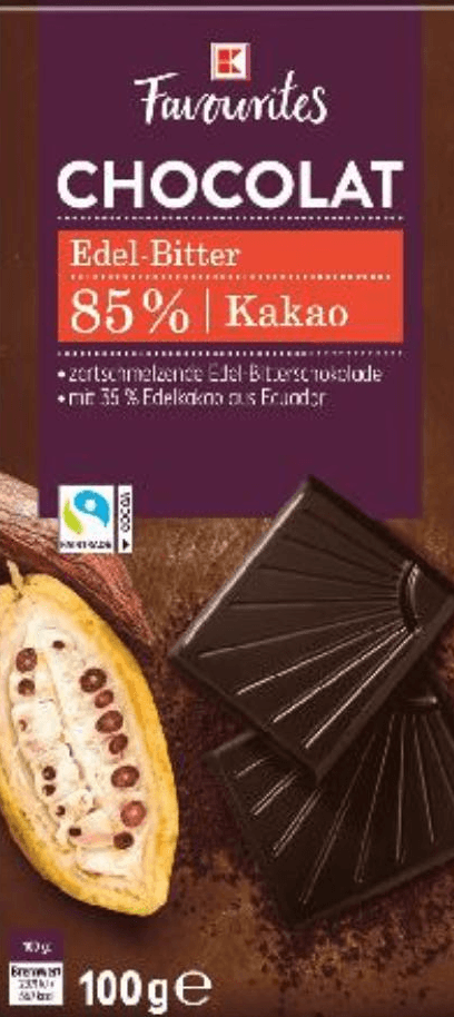 Favourites Tamna čokolada s 85% kakaa 100 g - Akcija u trgovini Kaufland