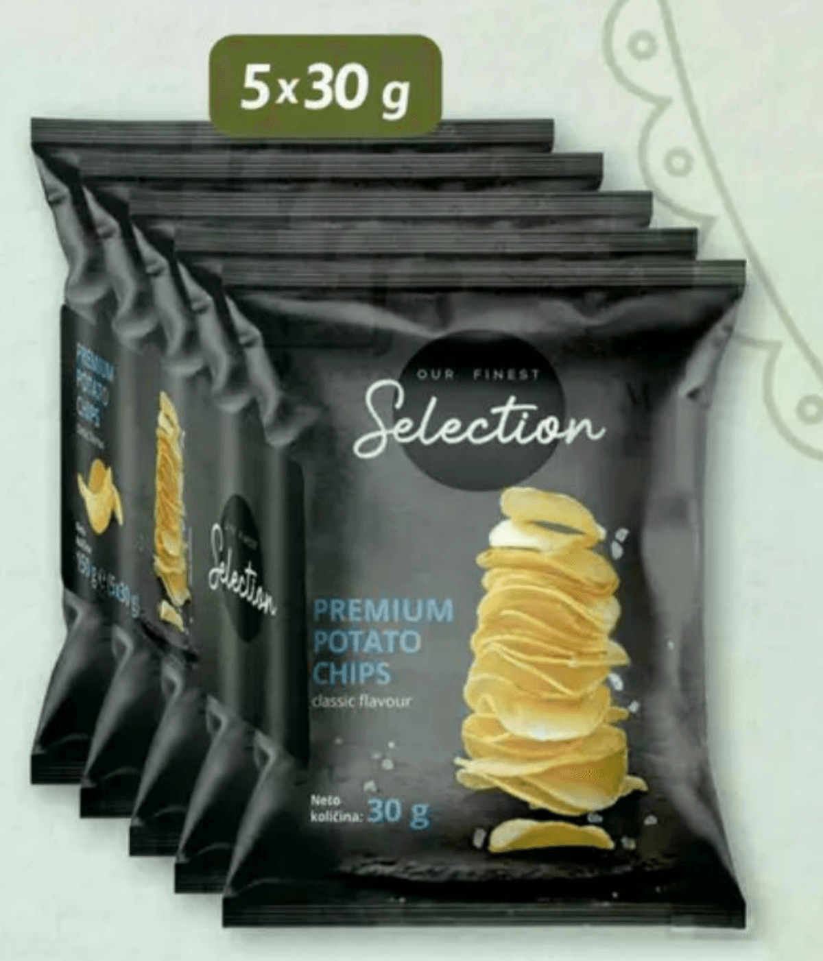 Selection Čips 5x30 g - Akcija u trgovini Plodine