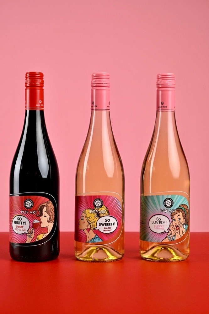 Jeruzalem Ormož Pop Art Sweet red 0,75 L Akcija u trgovini Interspar