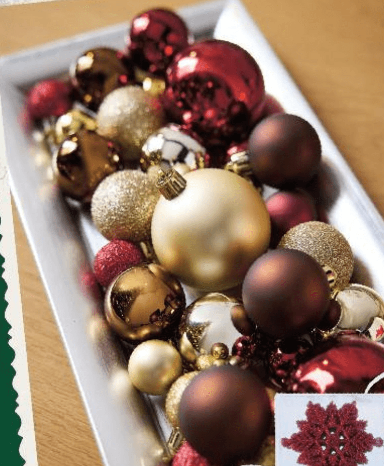 Ukrasi za bor 51 kom - Akcija u trgovini Kaufland