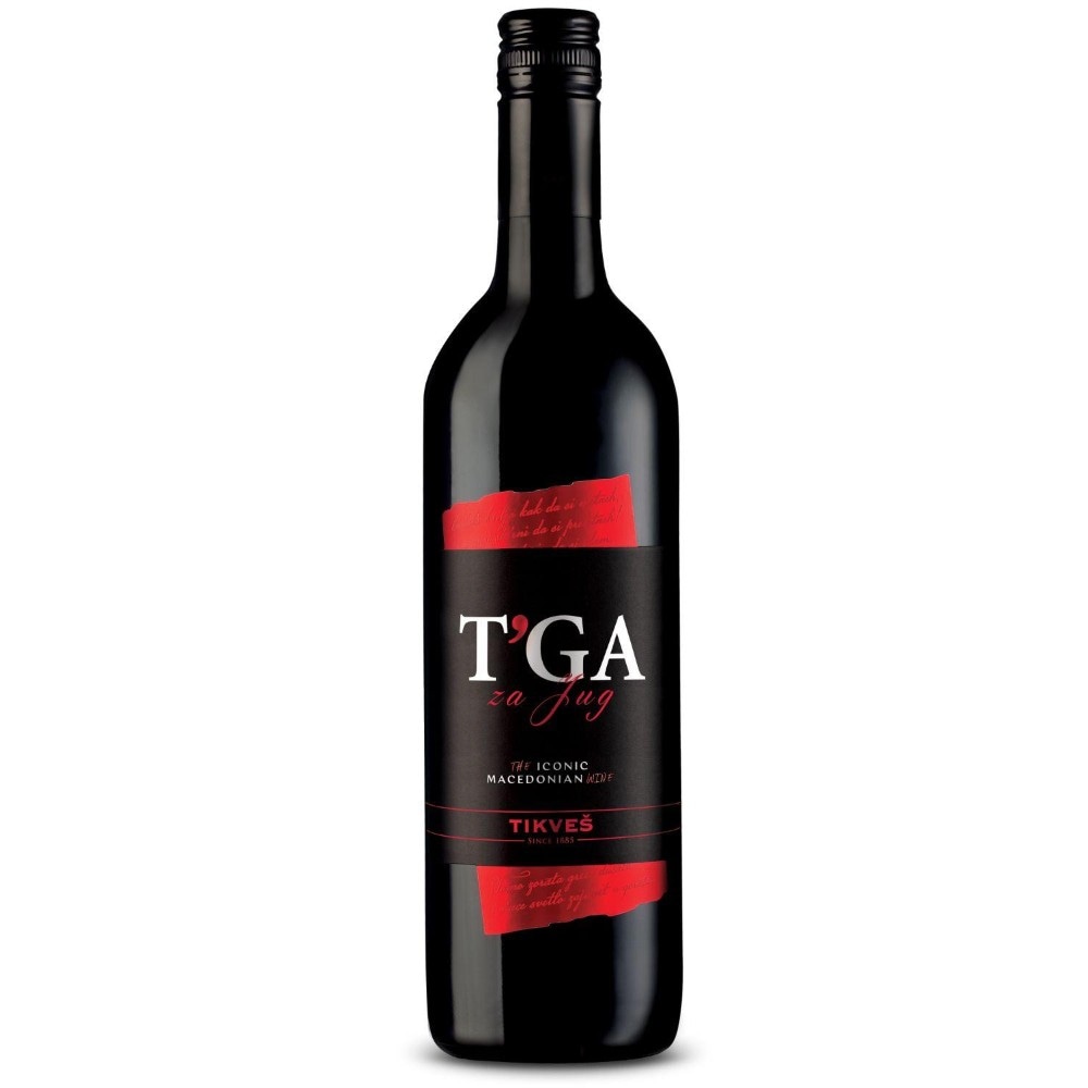Tikveš crno vino Tga za jug 750 ml - Akcija u trgovini NTL