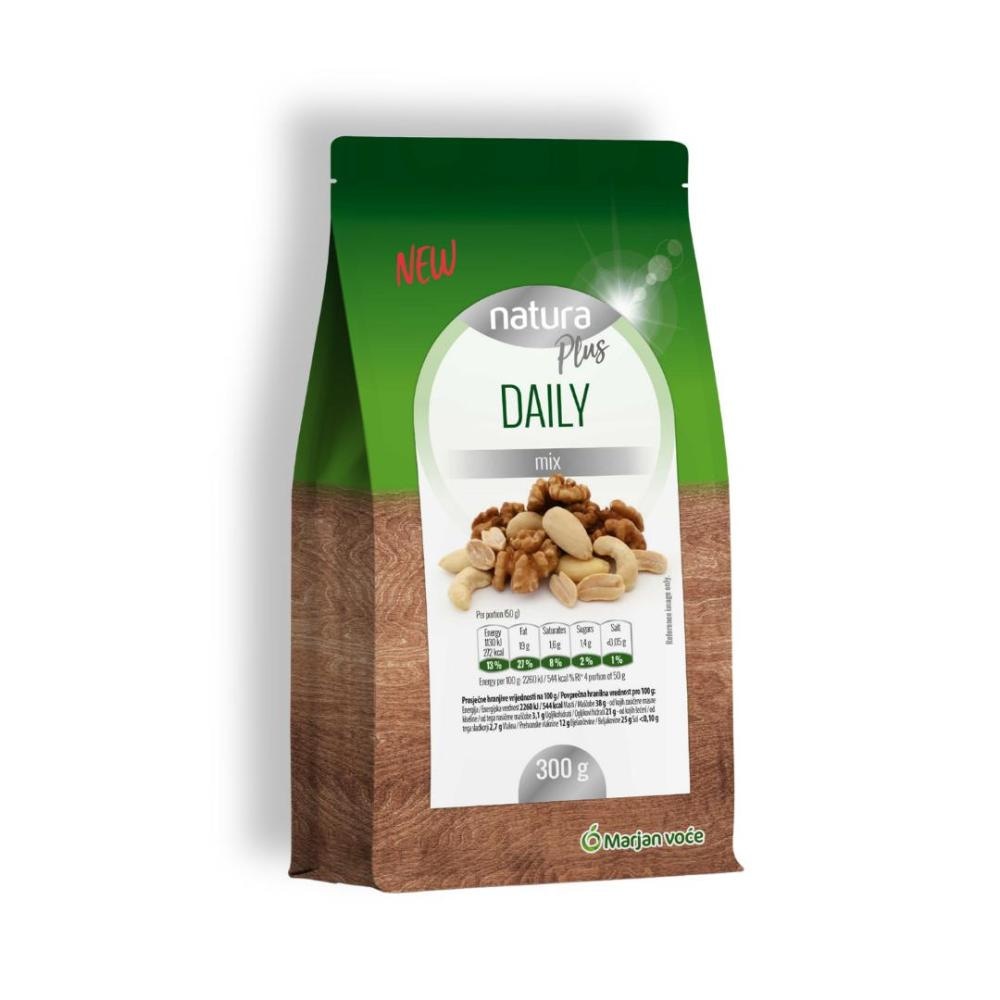 Marjan voće Natura Plus Daily mix 300g - Akcija u trgovini Žabac