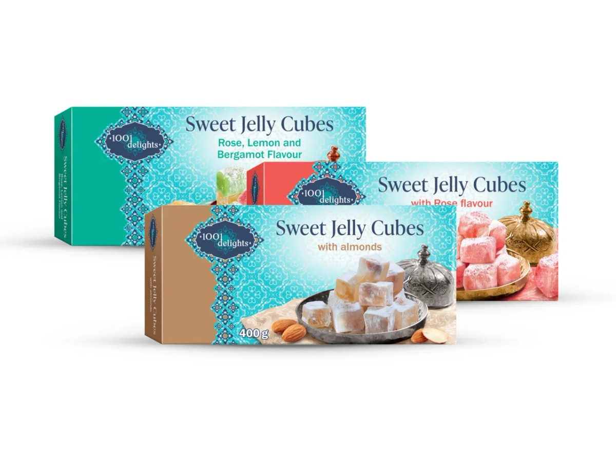Žele kocke 400 g 1001 Delights - Akcija u trgovini Lidl