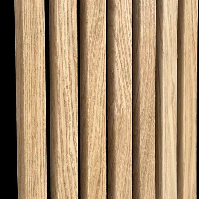 Lamele s filcom Hrast Natur Furnir 7 lam 2650x300x19 mm - Akcija u trgovini Merkury