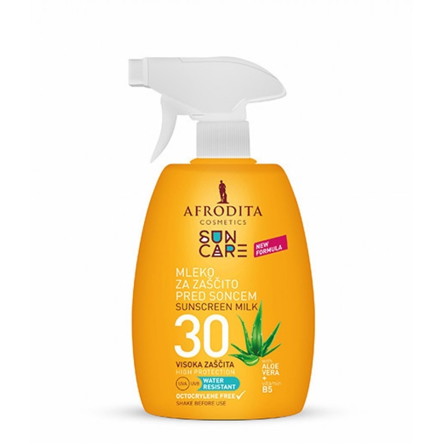 Afrodita Sun Care Sunscreen Milk - Akcija u trgovini Bipa