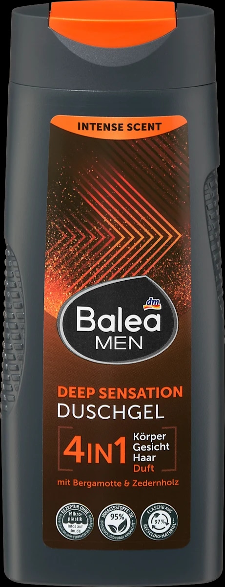 Balea Men gel za tuširanje Deep Sensation 300 ml - Akcija u trgovini Dm