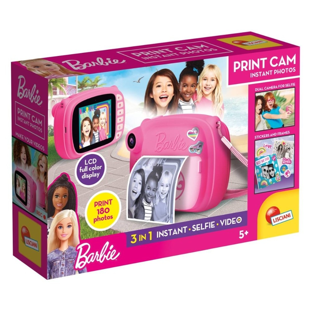 Lisciani Barbie Print fotoaparat Akcija u trgovini Mueller