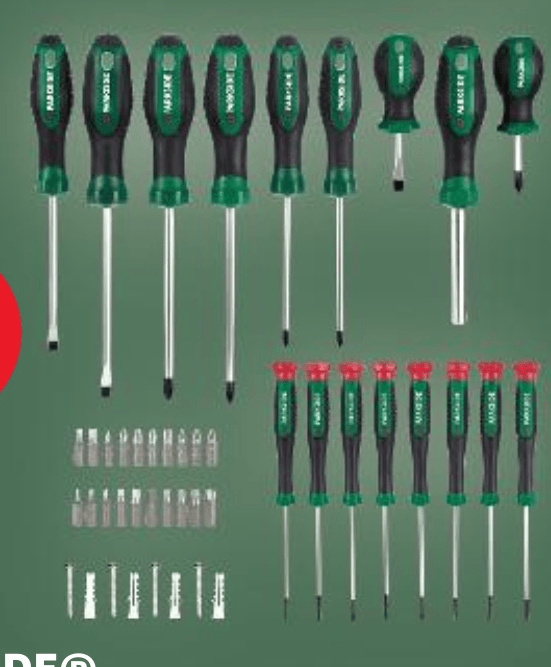 PARKSIDE® Set odvijača s bitovima 37 kom - Akcija u trgovini Kaufland