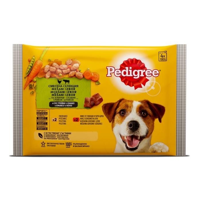 Pedigree 4 x 100 g - Akcija u trgovini Spar