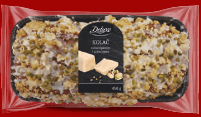 Deluxe Kolač s marcipanom i pistacijama 450 g - Akcija u trgovini Lidl