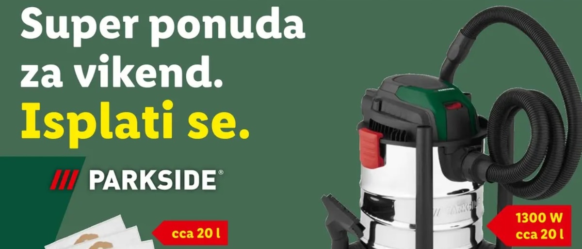 Lidl katalog: Izdvojene akcije iz neprehrambenih proizvoda (08.01. - 11.01.2026)