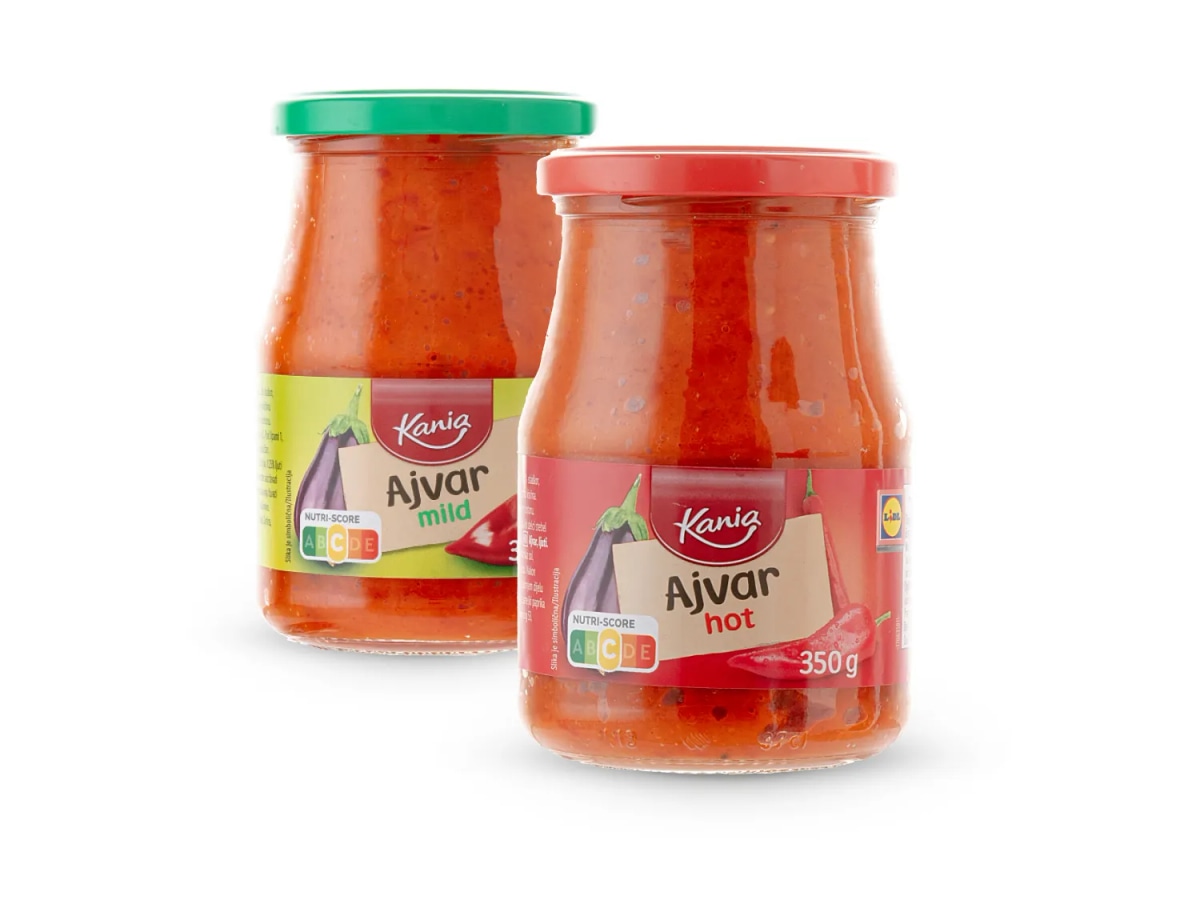 KANIA Ajvar 350 g - Akcija u trgovini Lidl