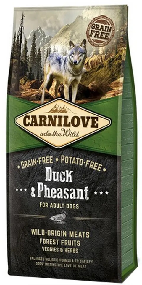 CARNILOVE Duck & Pheasant 1,5kg - Akcija u trgovini Pet Centar