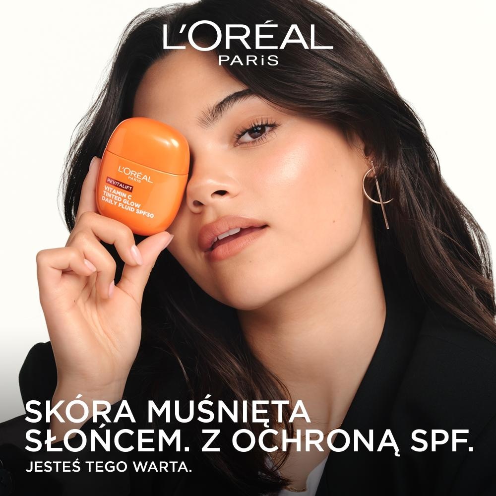 L'Oréal Revitalift Vitamin C Tinted Glow Daily Fluid SPF30 - Akcija u trgovini Bipa