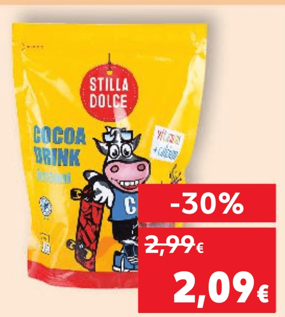 Stilla Dolce Kakao napitak 500 g - Akcija u trgovini Kaufland