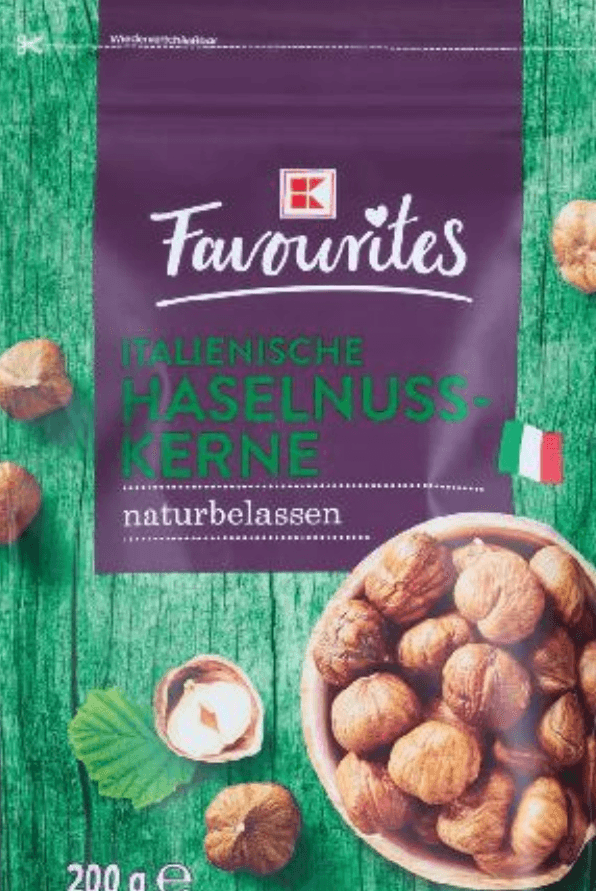 Lješnjak jezgra 200 g Favourites - Akcija u trgovini Kaufland