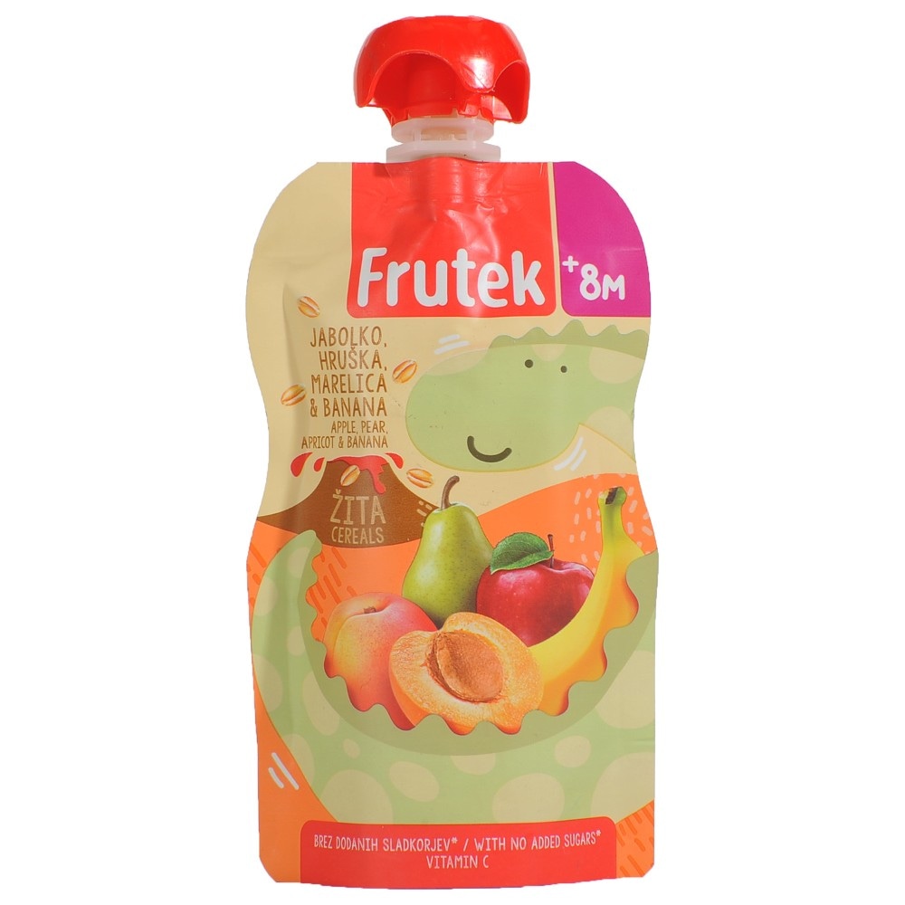 Frutek dječja kašica u tubi 100 g Akcija u trgovini Konzum