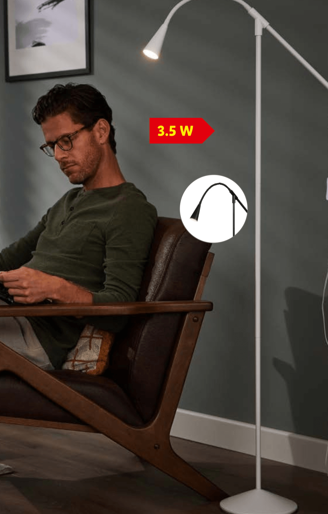 LIVARNO LED podna svjetiljka Komad LIVARNO home - Akcija u trgovini Lidl