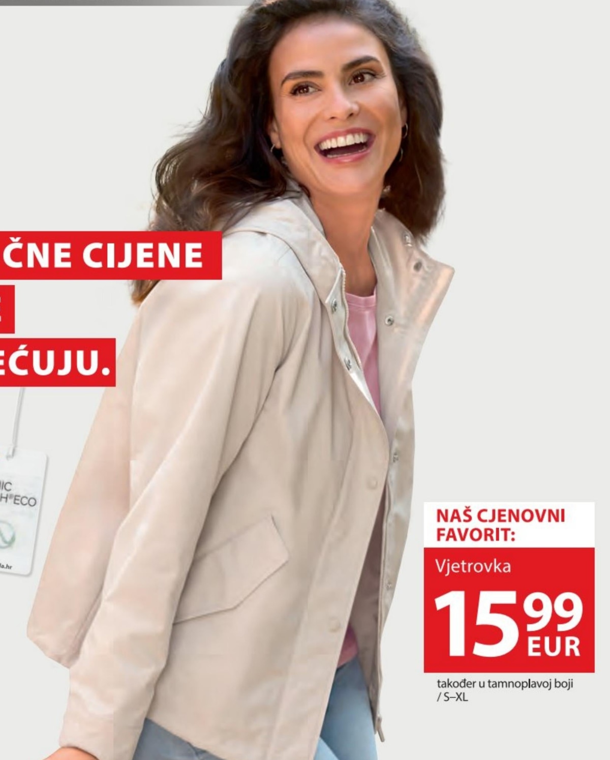 Vjetrovka NKD - Akcija u trgovini NKD