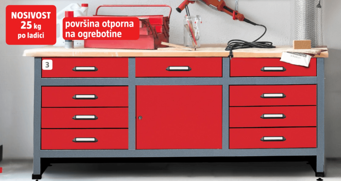 Radni stol - Akcija u trgovini Bauhaus