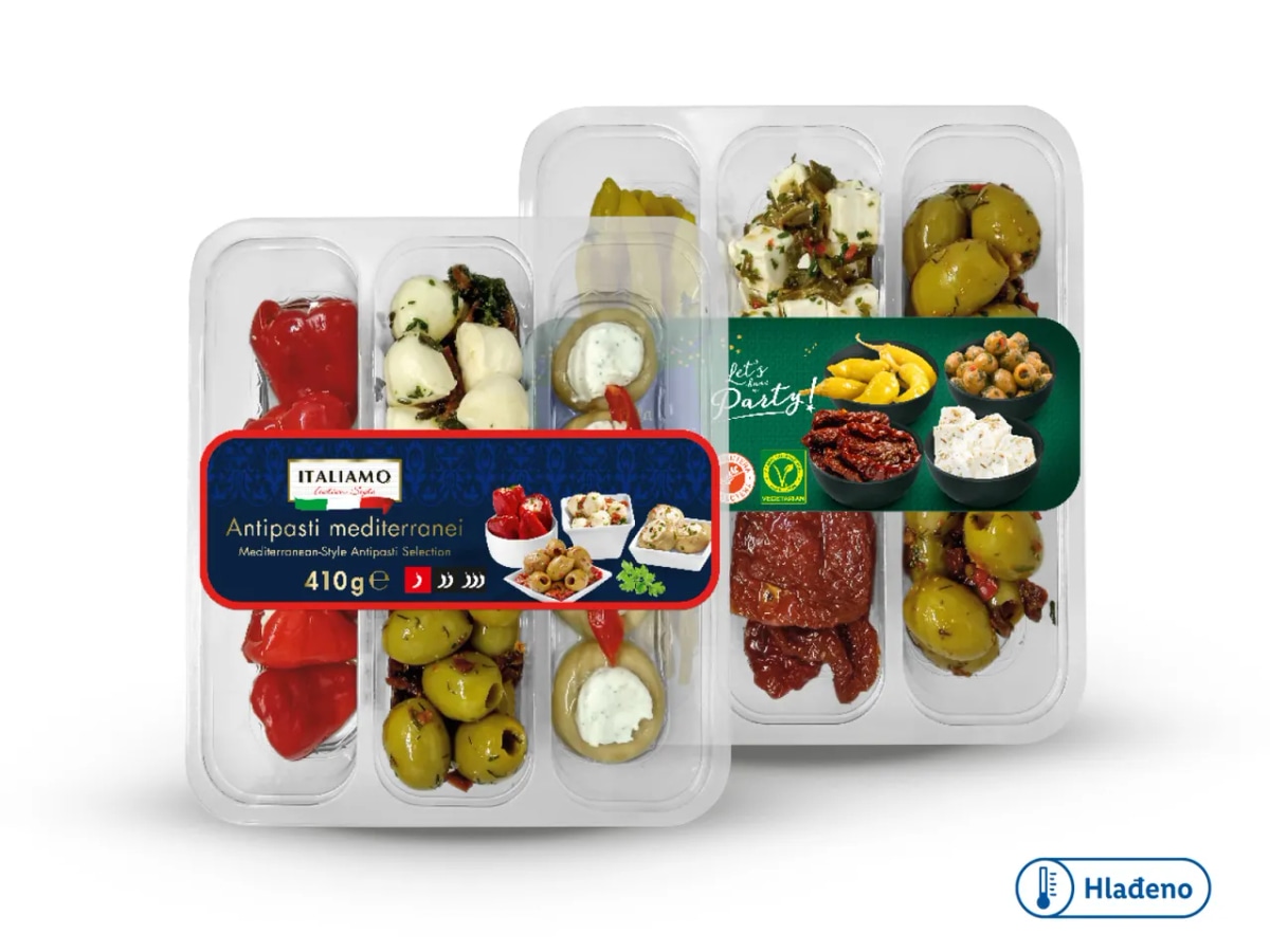 ITALIAMO Mediteranska predjela 390 g, 410 g - Akcija u trgovini Lidl