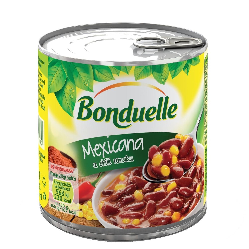 Bonduelle Mexicana 430 g (ocijeđena masa 200 g) - Akcija u trgovini Bakmaz
