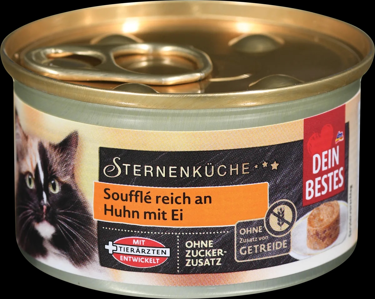 Dein Bestes hrana za mačke sufle od jaja s piletinom 85g - Akcija u trgovini Dm