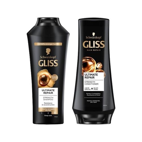 Gliss Šampon + regenerator Šampon 400 ml + regenerator 200 ml - Akcija u trgovini Bipa