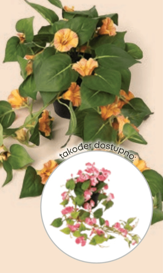 Umjetna biljka 10 x 10 x 50 cm - Akcija u trgovini Pepco