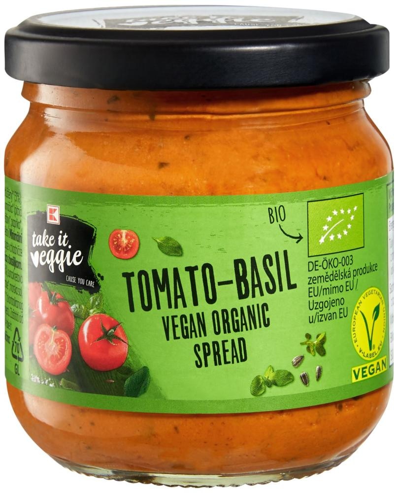 take it. veggie Namaz s rajčicom i bosiljkom 180 g - Akcija u trgovini Kaufland