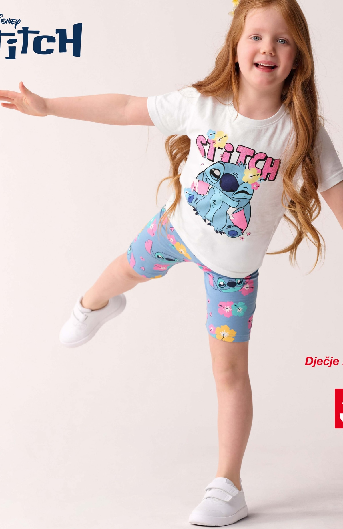 Dječje kratke tajice Disney Stitch - Akcija u trgovini Kik