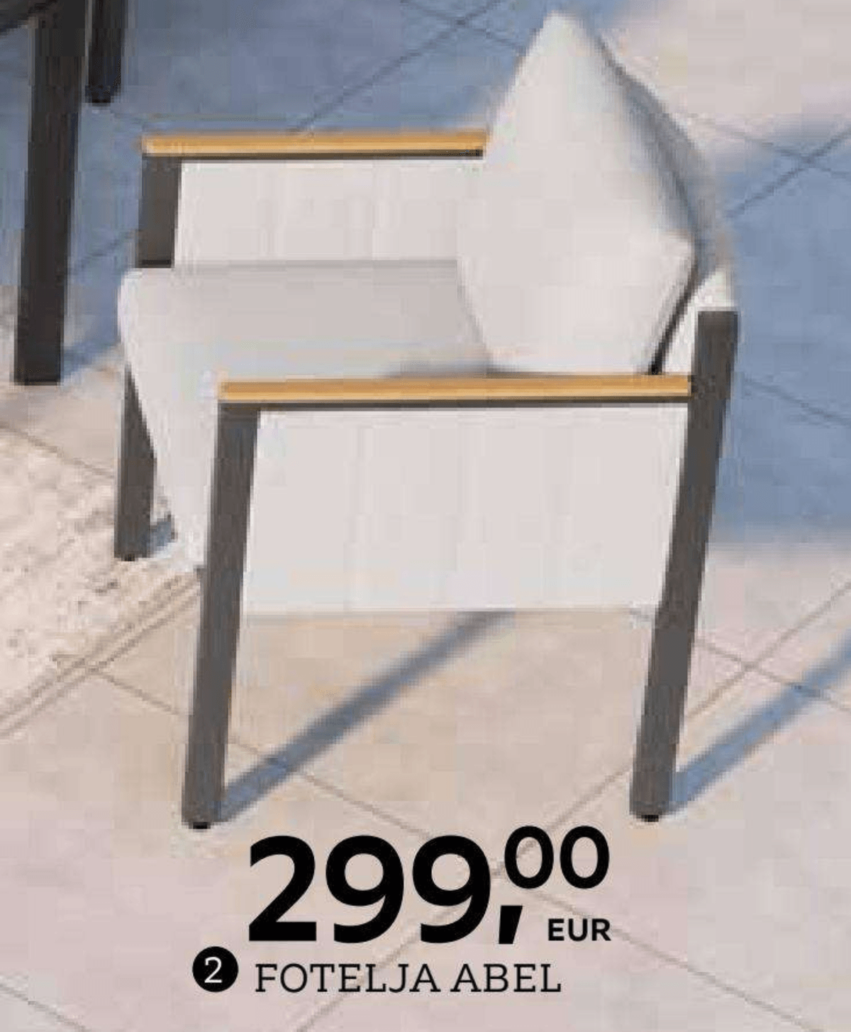 Fotelja Abel Dieter Knoll - Akcija u trgovini Lesnina