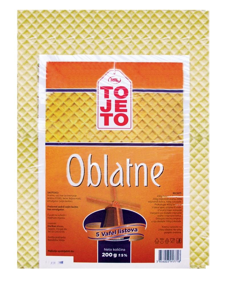 Euro-Taste Oblatne 200 g - Akcija u trgovini Eurospin