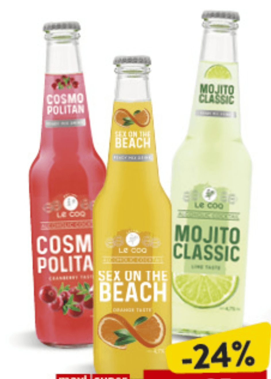 Le Coq coctail 0,33l - Akcija u trgovini Konzum