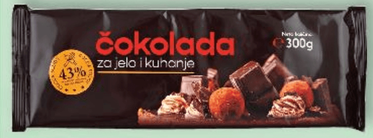 Čokolada za jelo i kuhanje 300 g - Akcija u trgovini Kaufland