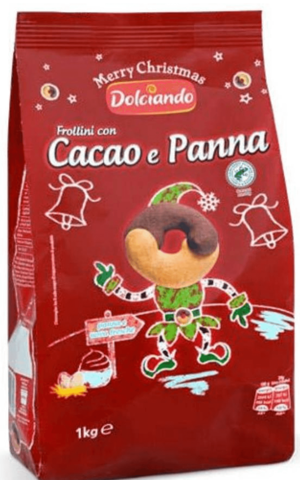 Keksi Frollini Kakao i Vrhnje 1 kg Dolciando - Akcija u trgovini Eurospin