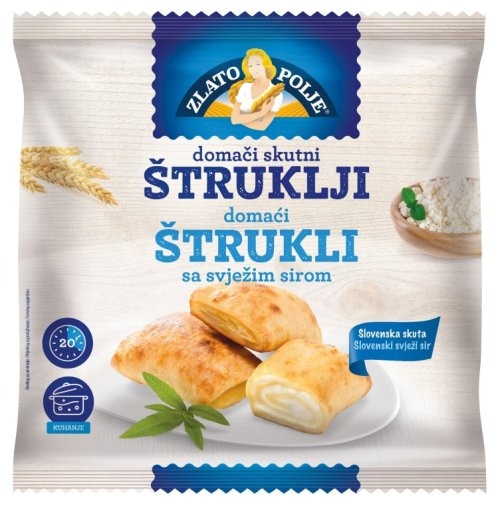Štrukli domaći sa sirom Zlato Polje 1 kg - Akcija u trgovini KTC