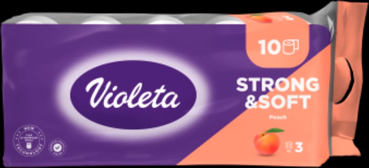 Violeta troslojni toaletni papir 10x110 listića - Akcija u trgovini Dm