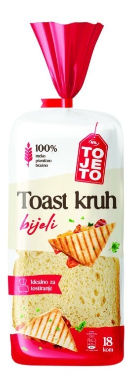 To Je To Toast bijeli 330 g - Akcija u trgovini NTL
