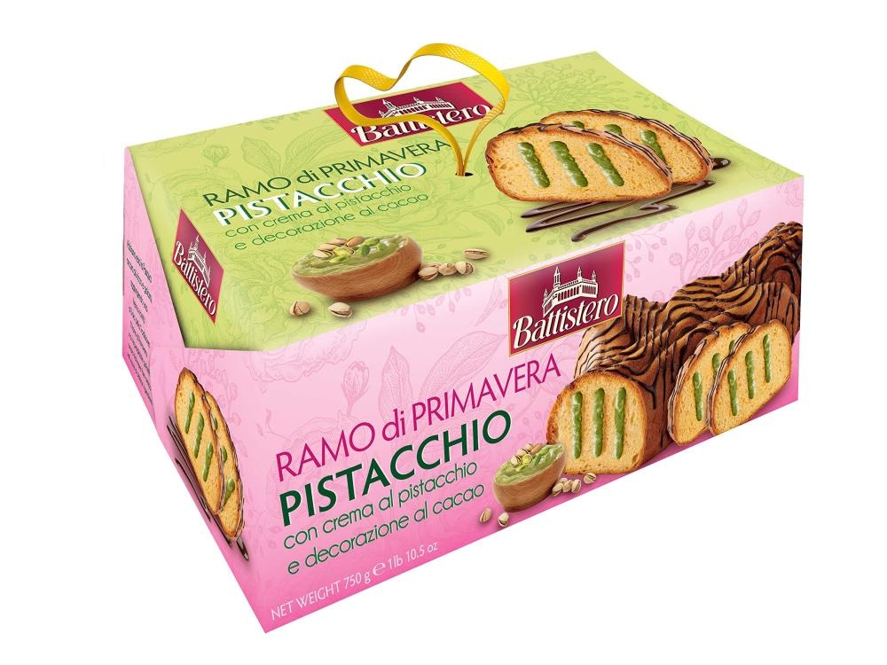 BATTISTERO Colomba Ramo di Primavera Pistacchio 750 g - Akcija u trgovini Plodine