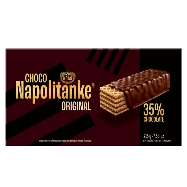 Napolitanke choco original Kraš 430g ili 215g - Akcija u trgovini KTC