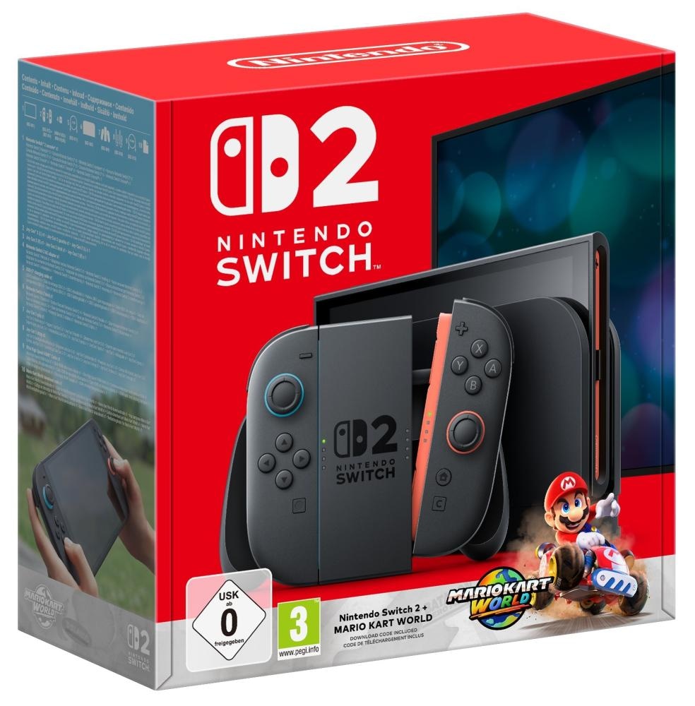 Nintendo Switch 2 konzola + set Mario Kart World - Akcija u trgovini Mueller
