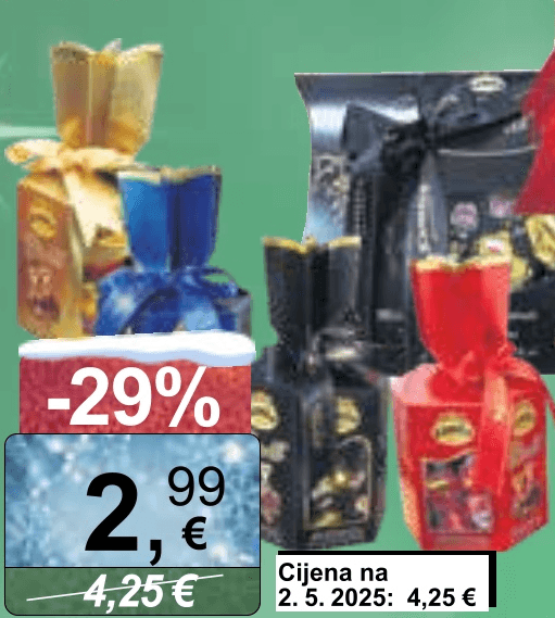 Čokoladni desert Pavolli 310 g ili 250 g - Akcija u trgovini KTC